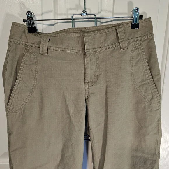 The North Face Tan Capri Pants Women's Sz 4 Regular - Picture 2 of 15